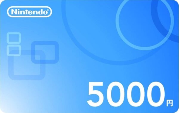 日區任天堂點數 ニンテンドープリペイド番号 5000円|オンラインコード版